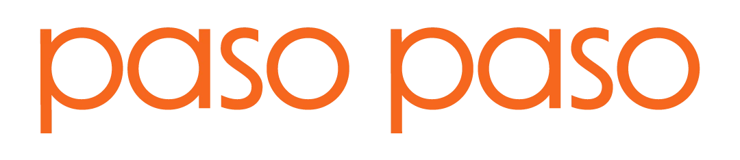 paso paso text logo